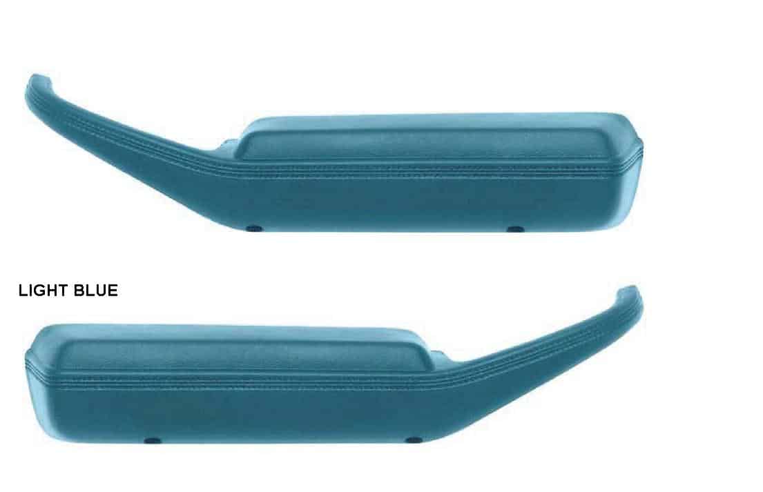 Armrest: 74-81 F  - Light Blue (PR)